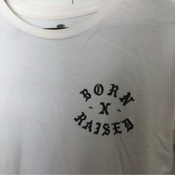 BORN X RAISED Tee Kanye West fear of god - Picture 3 of 7